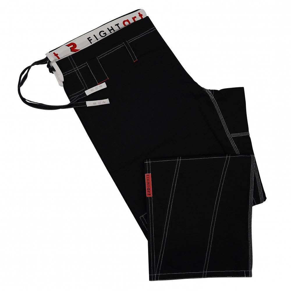Kimono jiu jitsu Luta noir BJJ – Compétition IBJJF – Fightart