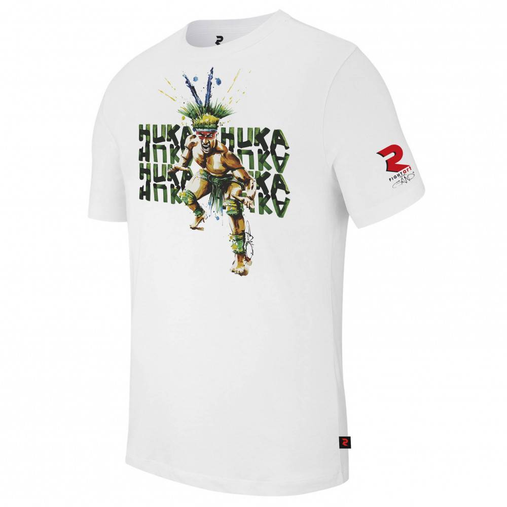 T shirt jiu jitsu blanc édition limitée – Fightart x Gano | Style & performance