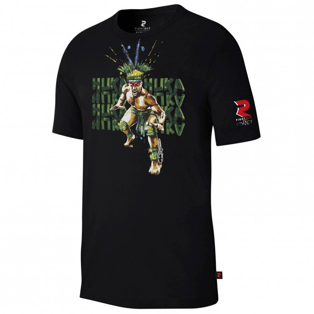 T shirt jiu jitsu noir édition limitée – Fightart x Gano | Style & performance