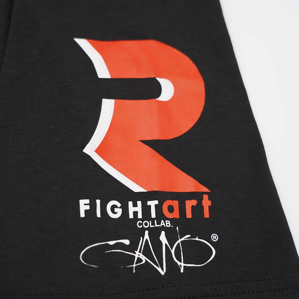 T shirt jiu jitsu noir édition limitée – Fightart x Gano | Style & performance
