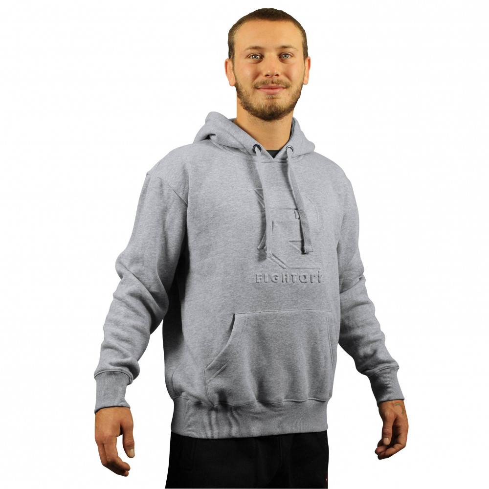 Sweat capuche gris – Confort & style inspiré du judo | Fightart