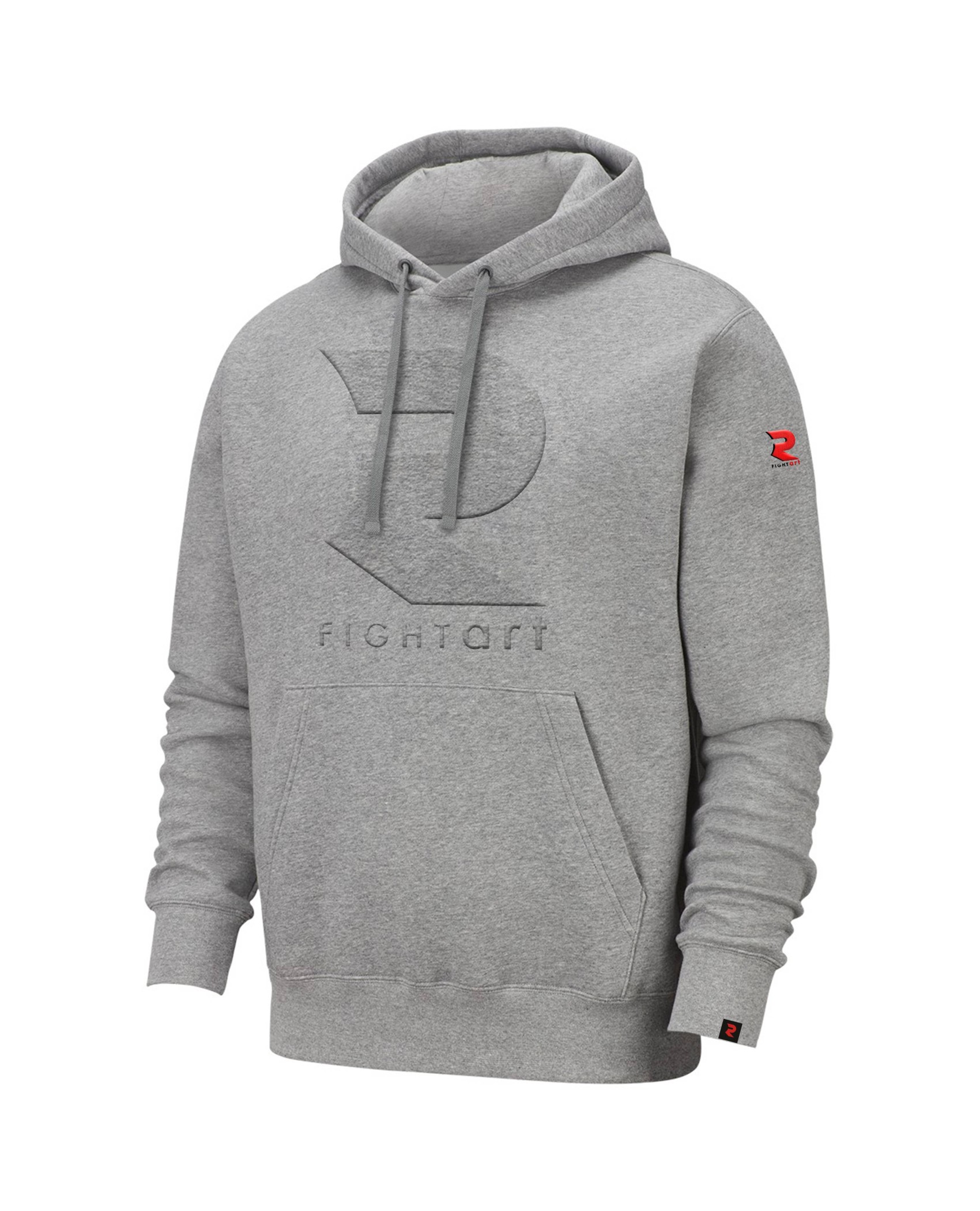 Sweat capuche gris – Confort & style inspiré du judo | Fightart
