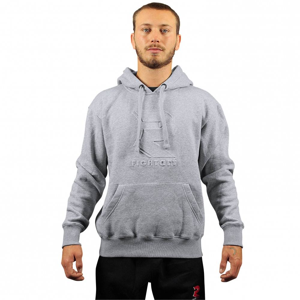 Sweat capuche gris – Confort & style inspiré du judo | Fightart