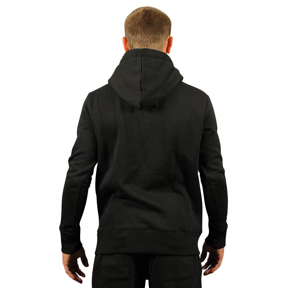 Sweat capuche noir – Confort & style inspiré du judo | Fightart
